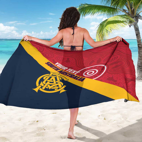 Custom South Australia Cricket Sarong Go Champions - Aboriginal Art