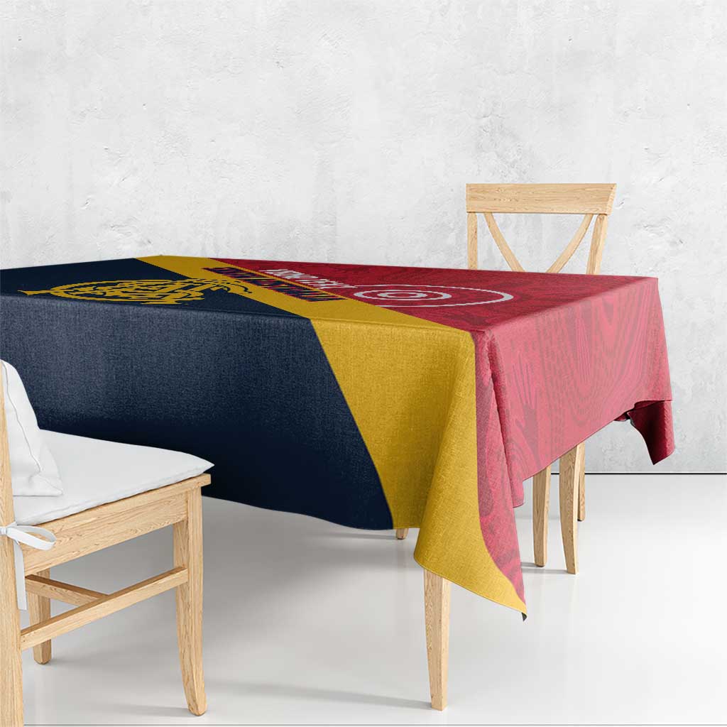 Custom South Australia Cricket Tablecloth Go Champions - Aboriginal Art