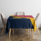 Custom South Australia Cricket Tablecloth Go Champions - Aboriginal Art