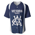 Custom Victoria Cricket Baseball Jersey Go Champions - Sporty Style