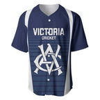 Custom Victoria Cricket Baseball Jersey Go Champions - Sporty Style