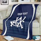 Custom Victoria Cricket Blanket Go Champions - Sporty Style
