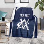 Custom Victoria Cricket Blanket Go Champions - Sporty Style