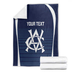 Custom Victoria Cricket Blanket Go Champions - Sporty Style