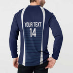 Custom Victoria Cricket Button Sweatshirt Go Champions - Sporty Style