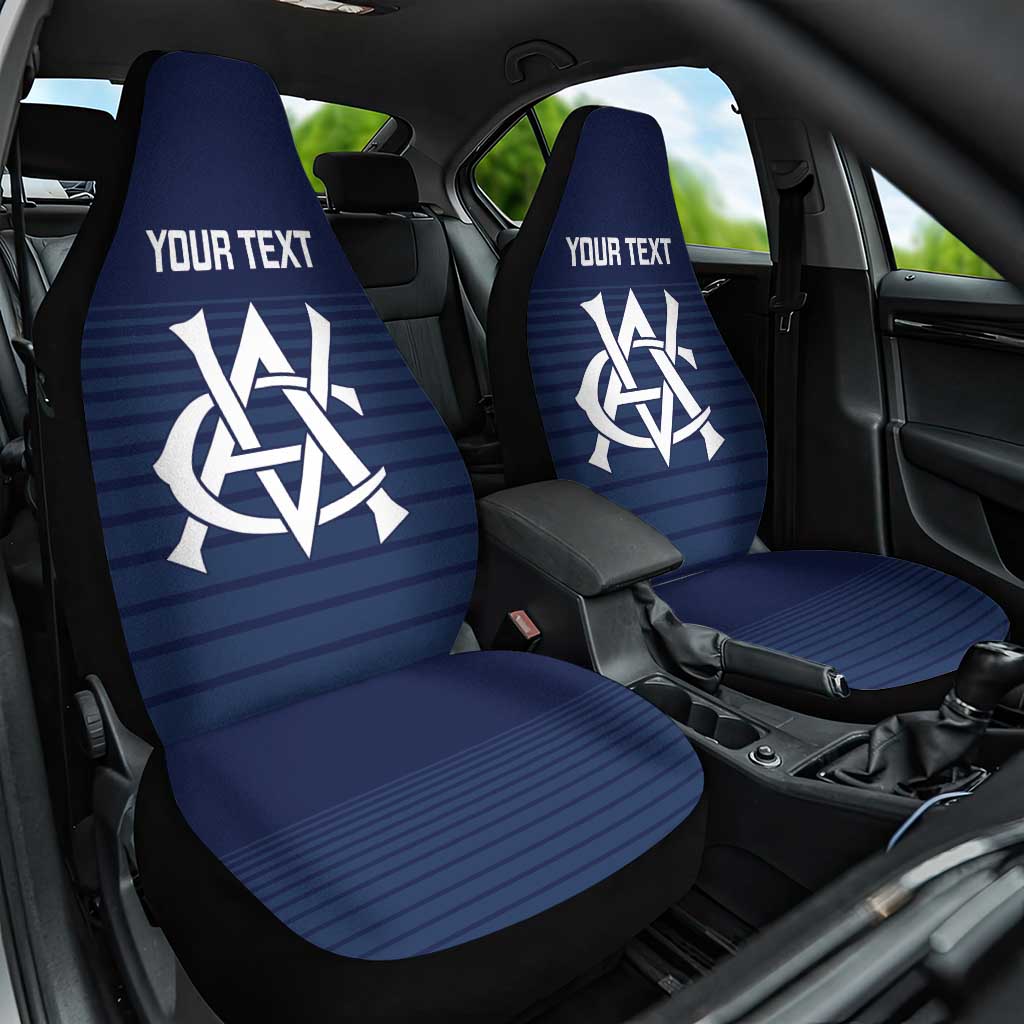 Custom Victoria Cricket Car Seat Cover Go Champions - Sporty Style