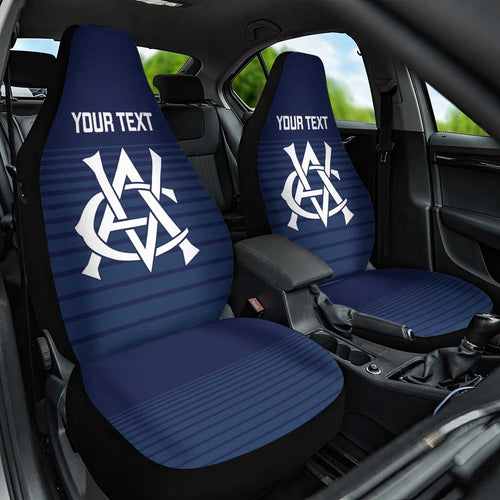 Custom Victoria Cricket Car Seat Cover Go Champions - Sporty Style
