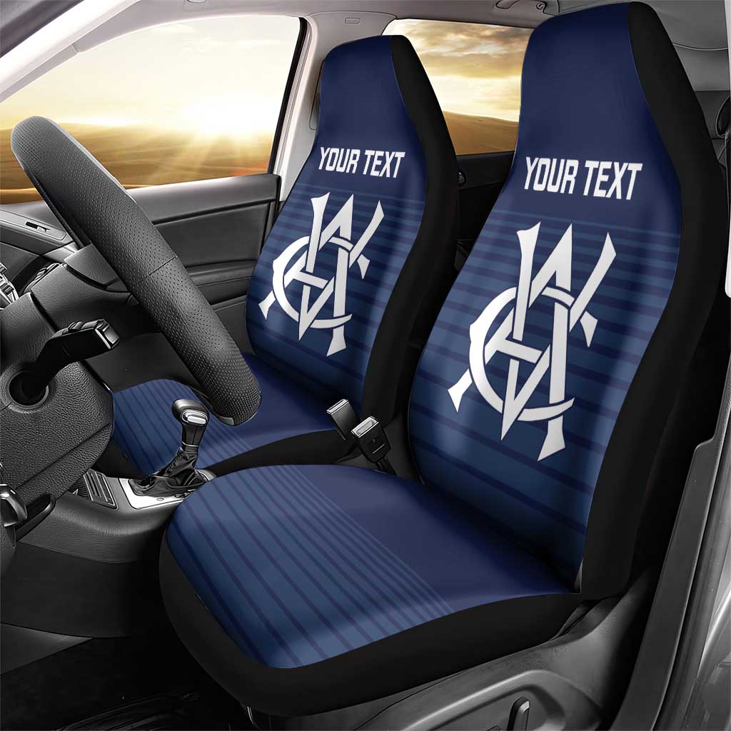Custom Victoria Cricket Car Seat Cover Go Champions - Sporty Style