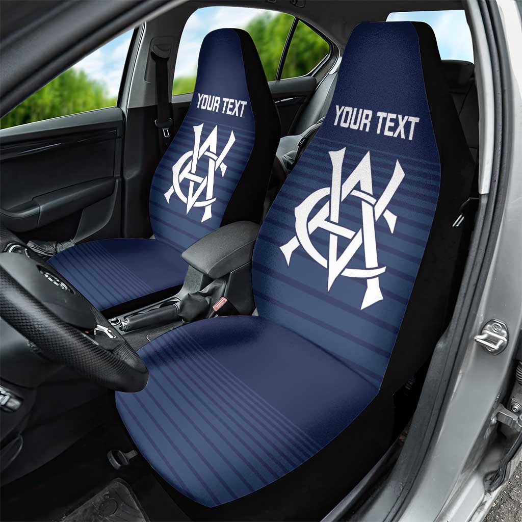 Custom Victoria Cricket Car Seat Cover Go Champions - Sporty Style