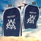 Custom Victoria Cricket Garden Flag Go Champions - Sporty Style