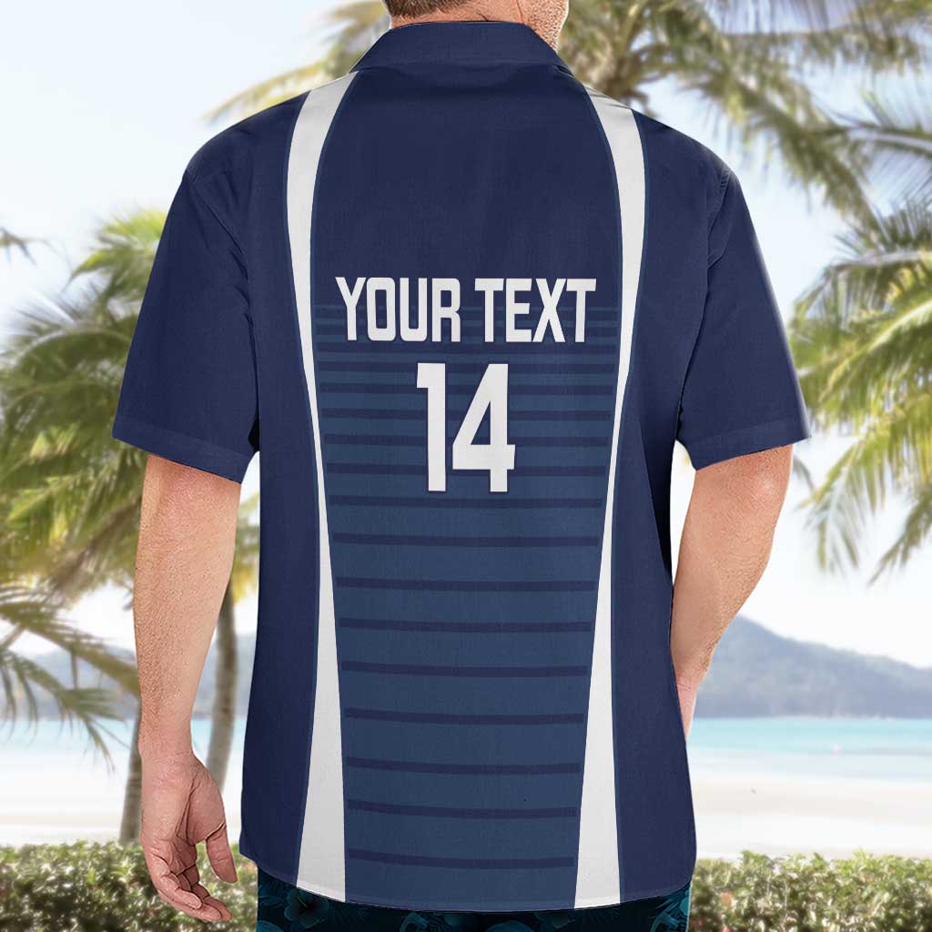 Custom Victoria Cricket Hawaiian Shirt Go Champions - Sporty Style