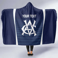 Custom Victoria Cricket Hooded Blanket Go Champions - Sporty Style