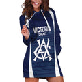 Custom Victoria Cricket Hoodie Dress Go Champions - Sporty Style