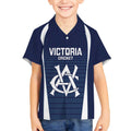 Custom Victoria Cricket Kid Hawaiian Shirt Go Champions - Sporty Style