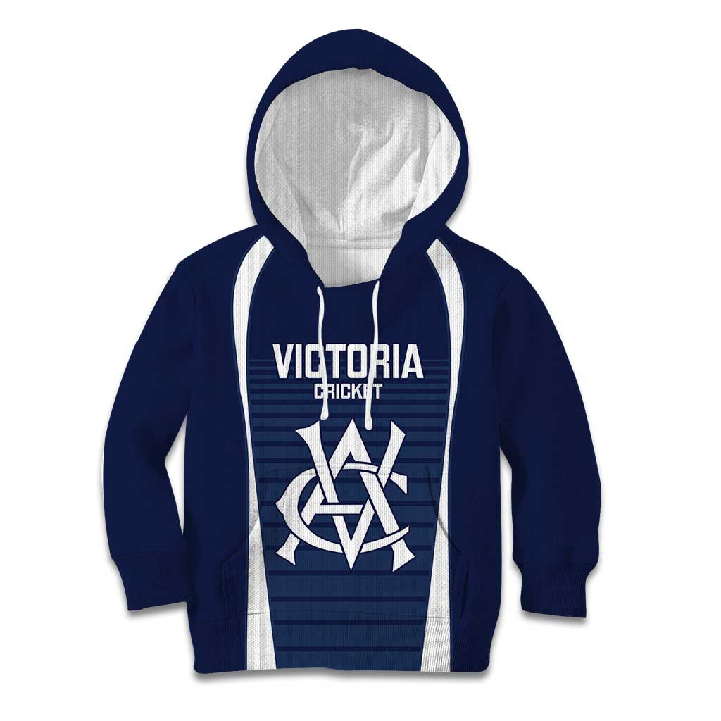 Custom Victoria Cricket Kid Hoodie Go Champions - Sporty Style