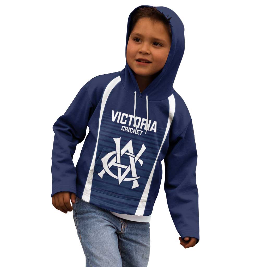 Custom Victoria Cricket Kid Hoodie Go Champions - Sporty Style