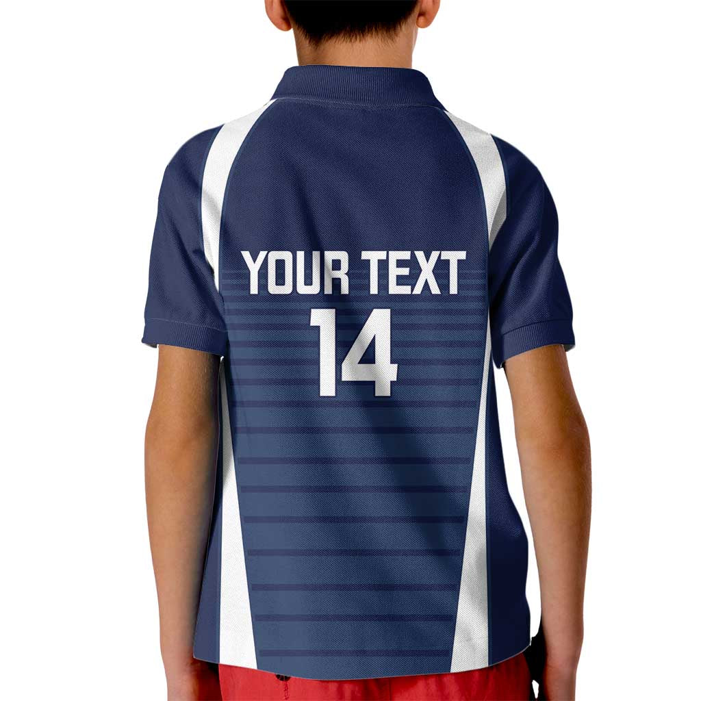 Custom Victoria Cricket Kid Polo Shirt Go Champions - Sporty Style