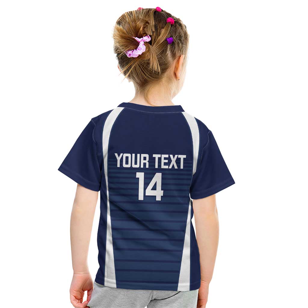 Custom Victoria Cricket Kid T Shirt Go Champions - Sporty Style