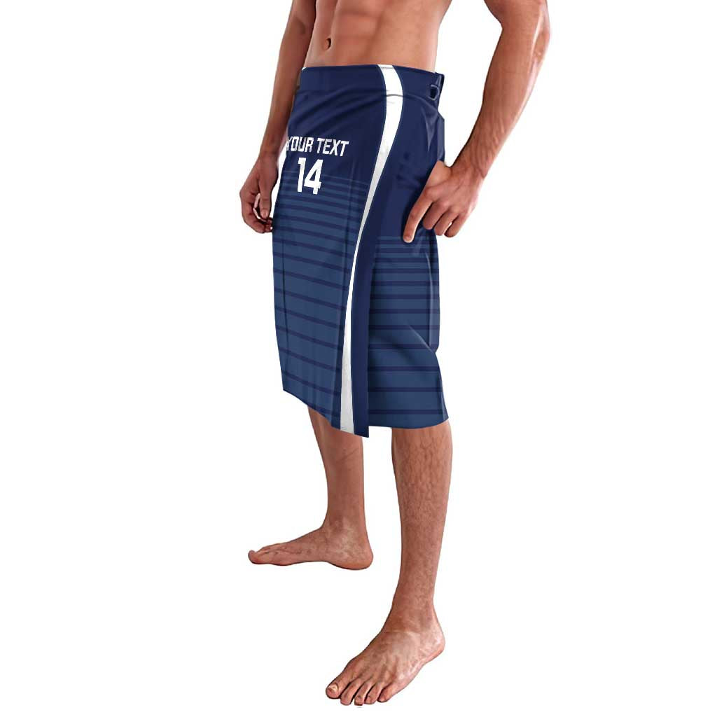 Custom Victoria Cricket Lavalava Go Champions - Sporty Style