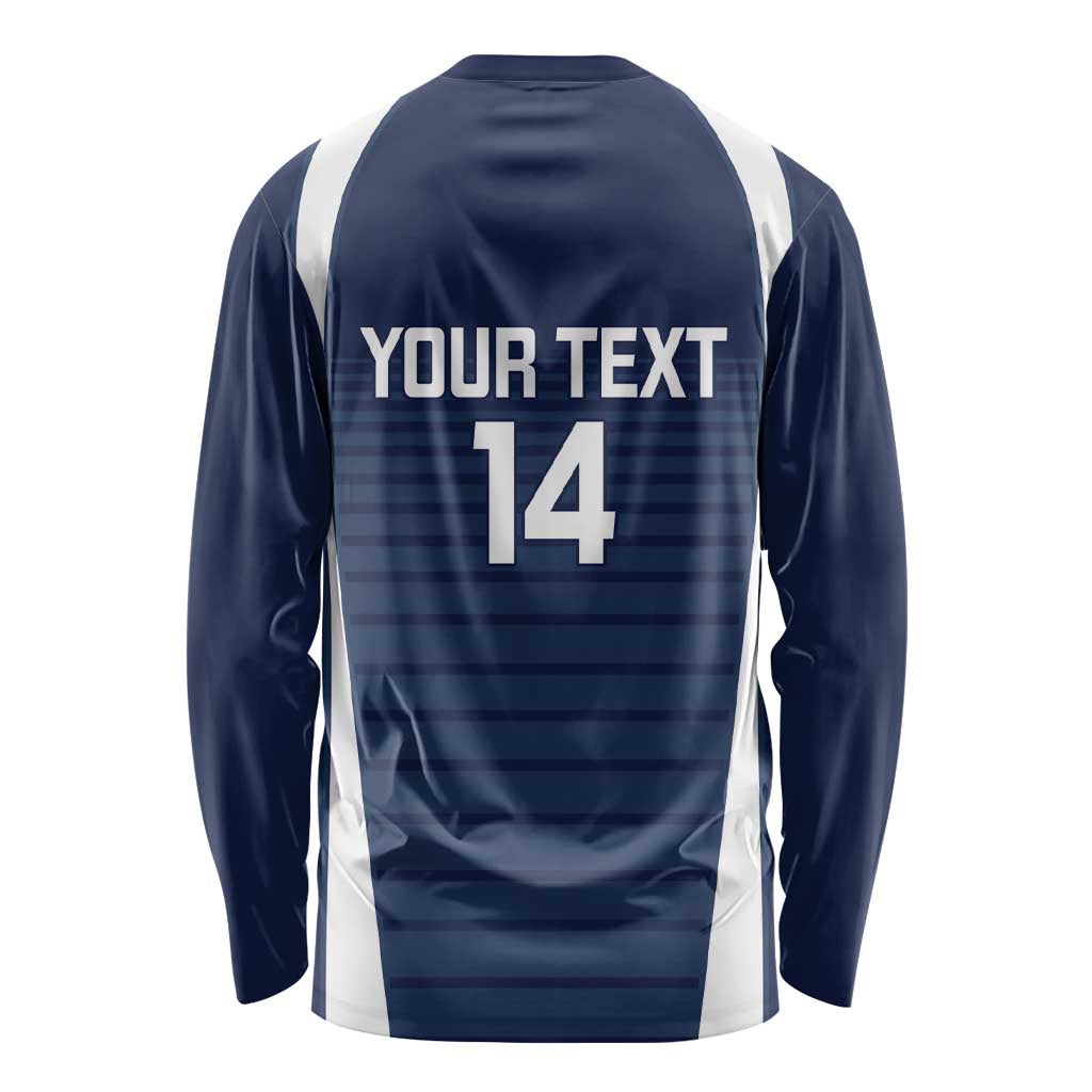 Custom Victoria Cricket Long Sleeve Shirt Go Champions - Sporty Style