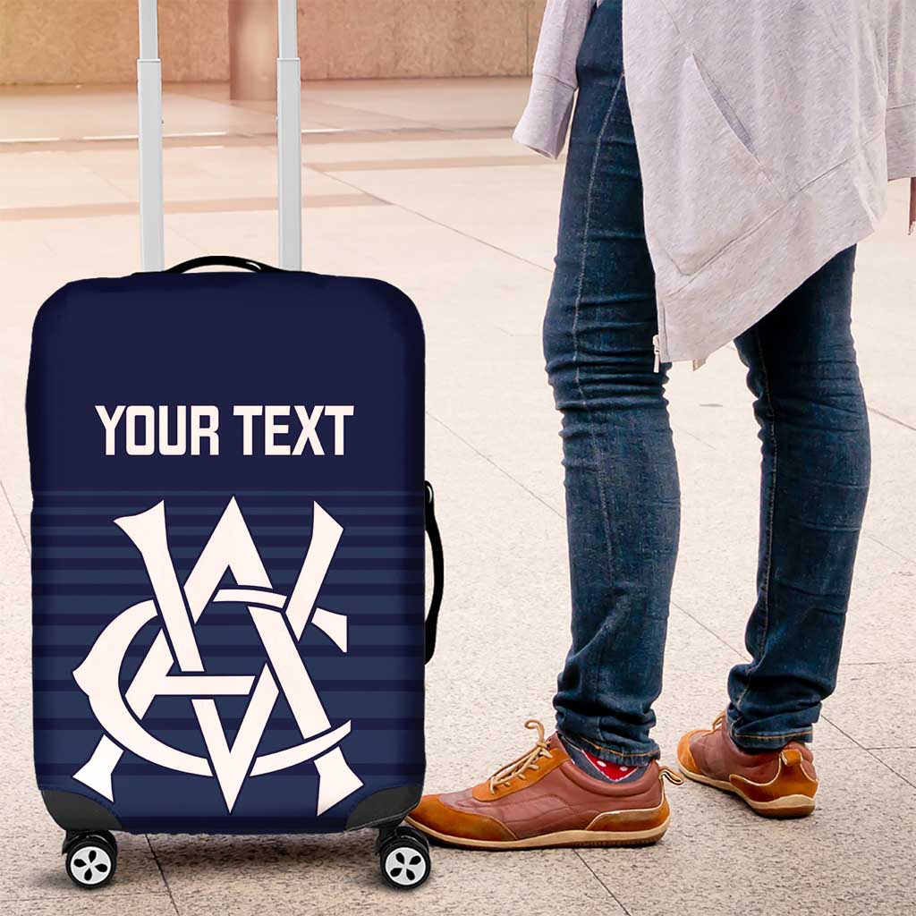 Custom Victoria Cricket Luggage Cover Go Champions - Sporty Style
