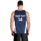 Custom Victoria Cricket Men Tank Top Go Champions - Sporty Style