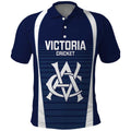 Custom Victoria Cricket Polo Shirt Go Champions - Sporty Style