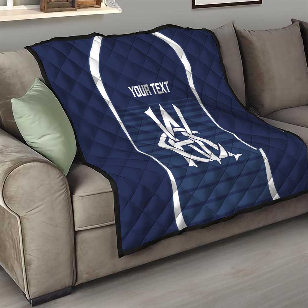 Custom Victoria Cricket Quilt Go Champions - Sporty Style