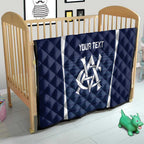 Custom Victoria Cricket Quilt Go Champions - Sporty Style