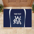 Custom Victoria Cricket Rubber Doormat Go Champions - Sporty Style