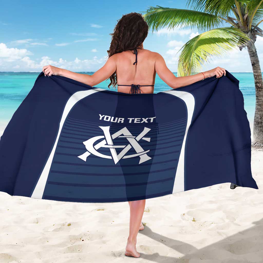 Custom Victoria Cricket Sarong Go Champions - Sporty Style