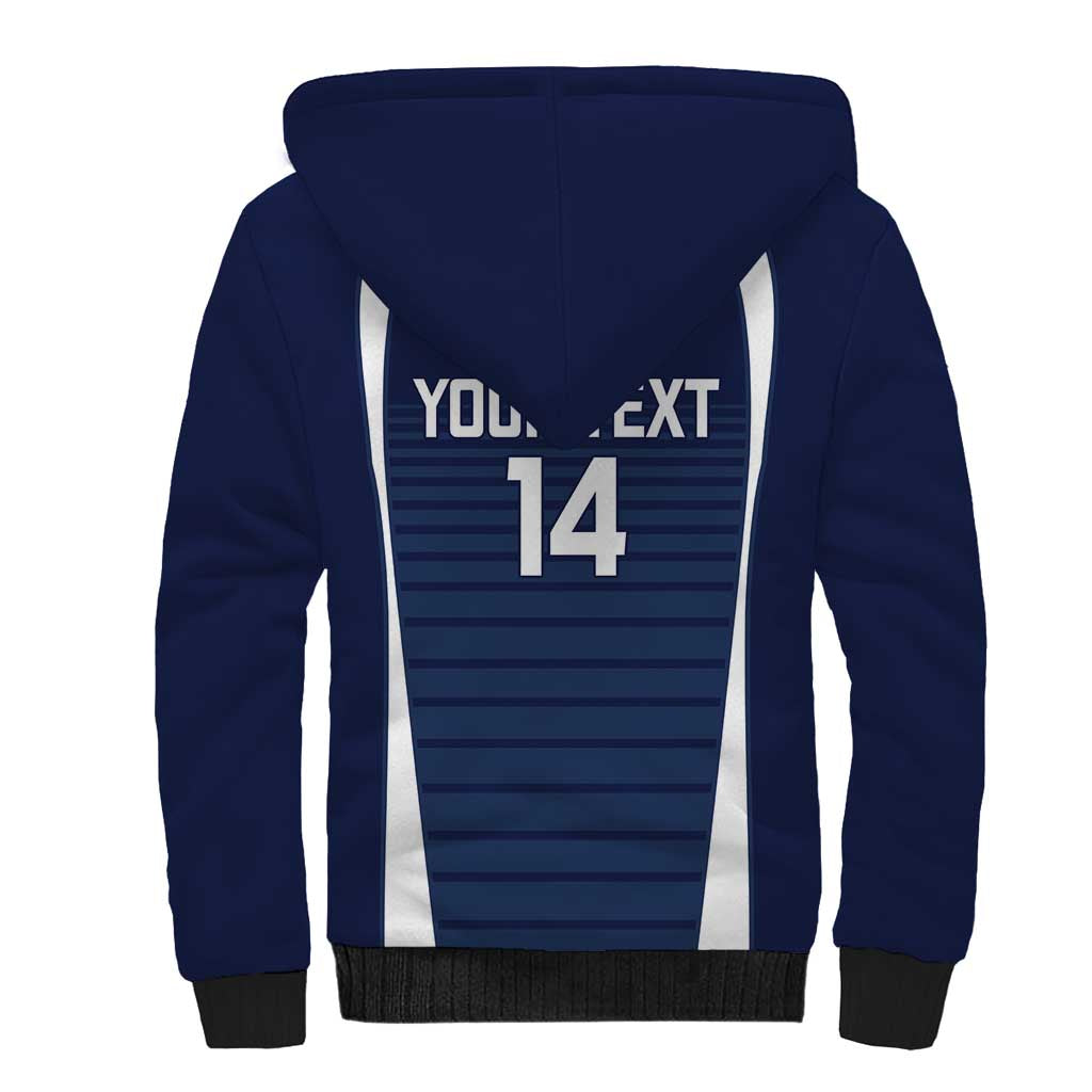 Custom Victoria Cricket Sherpa Hoodie Go Champions - Sporty Style