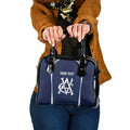 Custom Victoria Cricket Shoulder Handbag Go Champions - Sporty Style