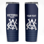 Custom Victoria Cricket Skinny Tumbler Go Champions - Sporty Style