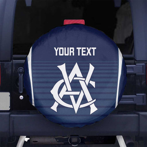 Custom Victoria Cricket Spare Tire Cover Go Champions - Sporty Style