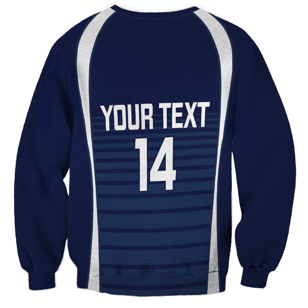 Custom Victoria Cricket Sweatshirt Go Champions - Sporty Style