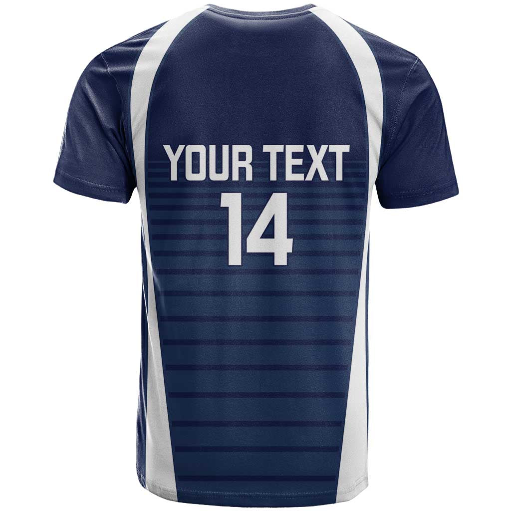 Custom Victoria Cricket T Shirt Go Champions - Sporty Style