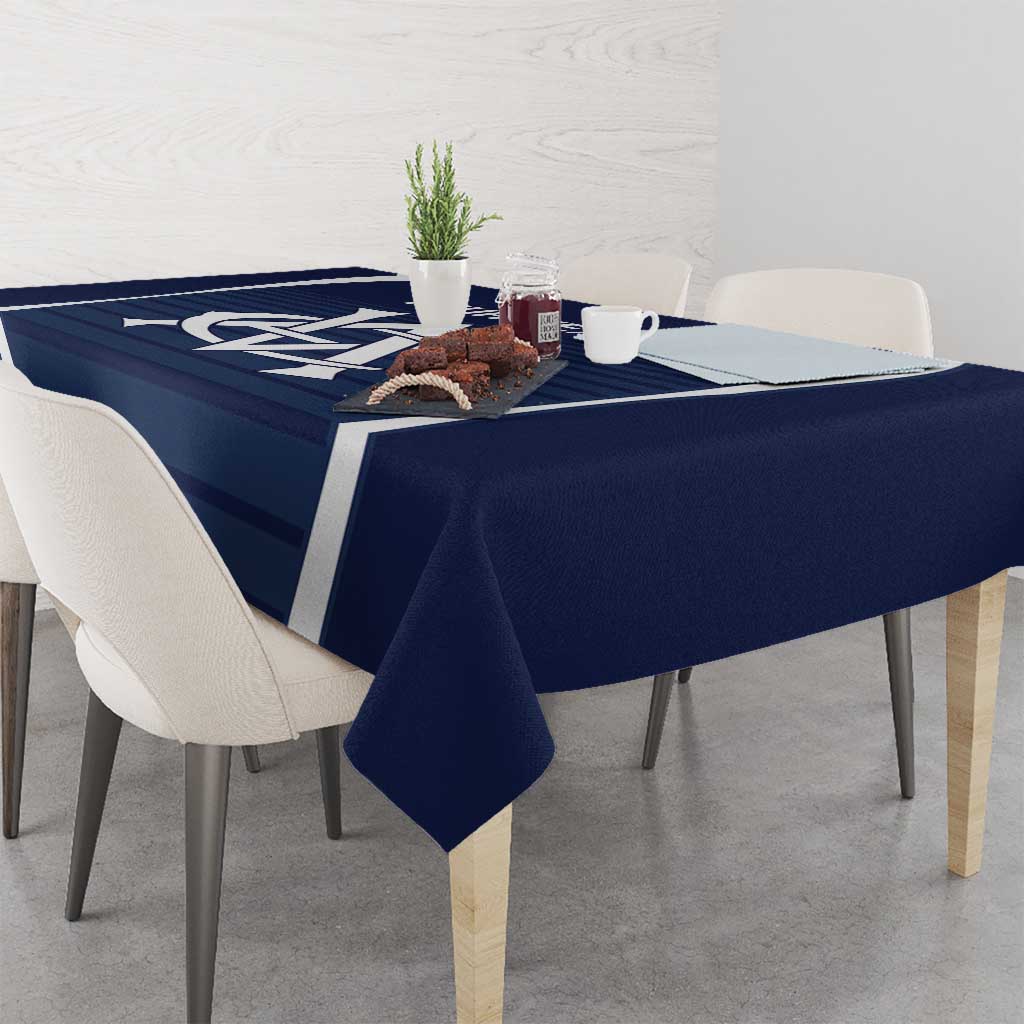 Custom Victoria Cricket Tablecloth Go Champions - Sporty Style