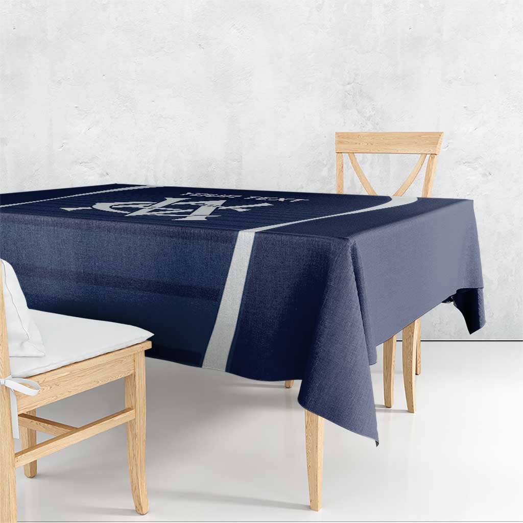 Custom Victoria Cricket Tablecloth Go Champions - Sporty Style