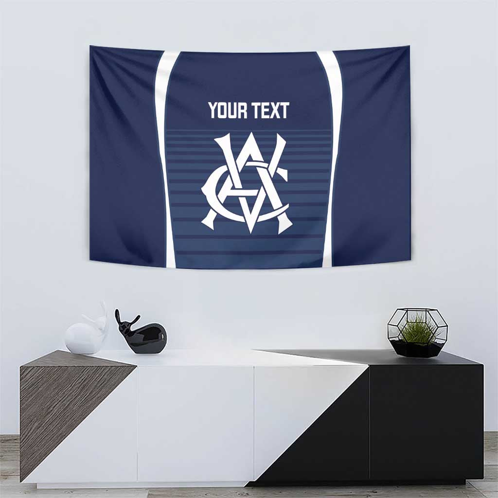 Custom Victoria Cricket Tapestry Go Champions - Sporty Style