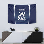 Custom Victoria Cricket Tapestry Go Champions - Sporty Style