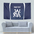 Custom Victoria Cricket Tapestry Go Champions - Sporty Style