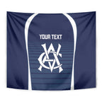 Custom Victoria Cricket Tapestry Go Champions - Sporty Style