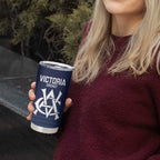 Custom Victoria Cricket Tumbler Cup Go Champions - Sporty Style