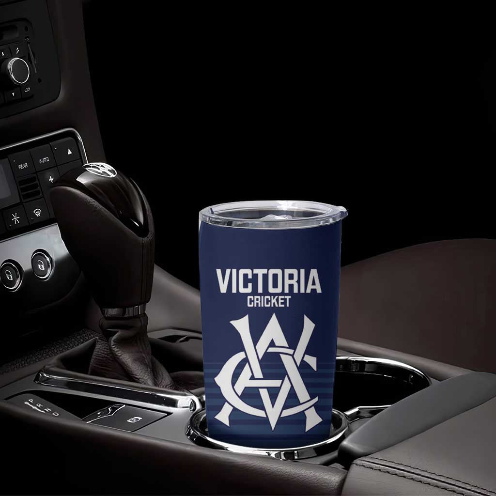 Custom Victoria Cricket Tumbler Cup Go Champions - Sporty Style