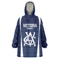 Custom Victoria Cricket Wearable Blanket Hoodie Go Champions - Sporty Style