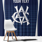 Custom Victoria Cricket Window Curtain Go Champions - Sporty Style