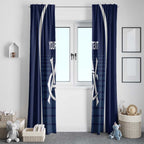 Custom Victoria Cricket Window Curtain Go Champions - Sporty Style