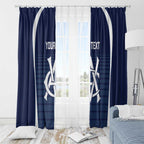 Custom Victoria Cricket Window Curtain Go Champions - Sporty Style