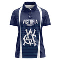 Custom Victoria Cricket Women Polo Shirt Go Champions - Sporty Style